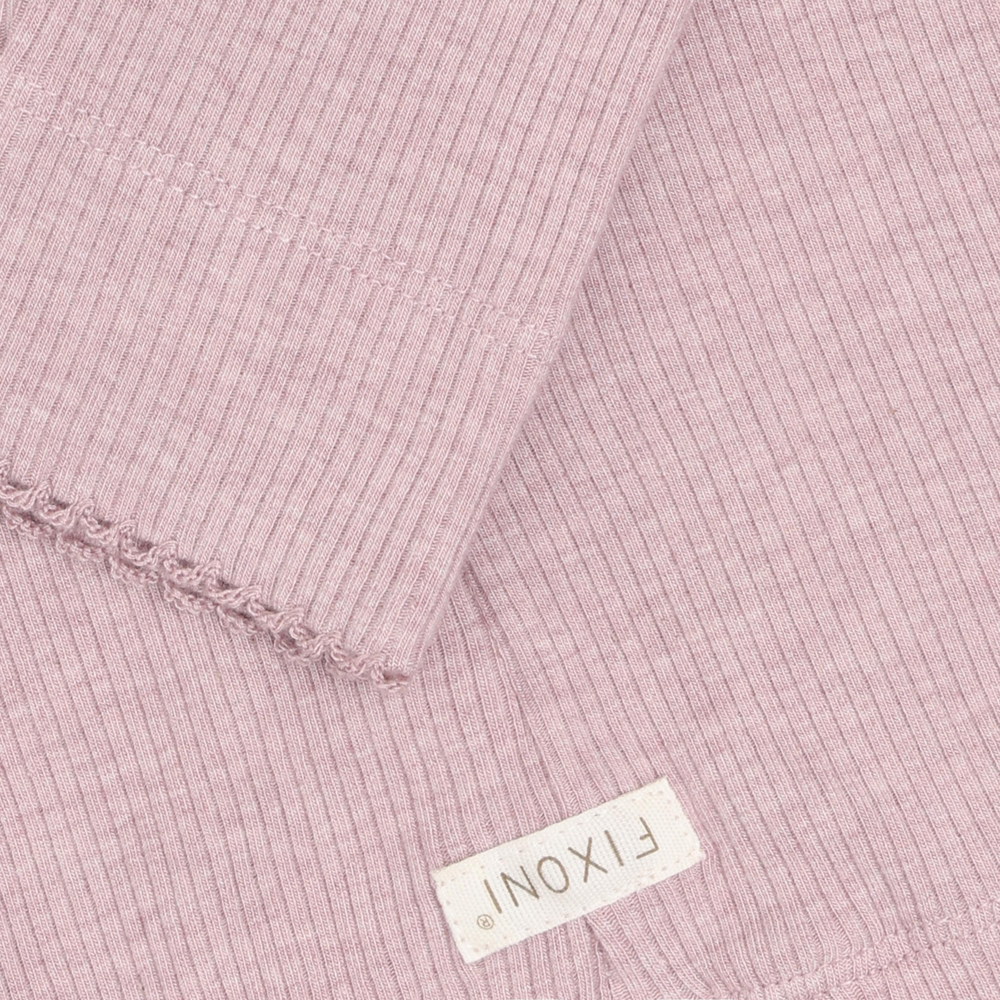 Leggings Melange Rib Pale Mauve Melange