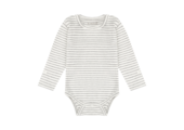 Body LS Rib Flint Gray Melange