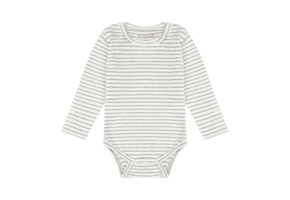 Body LS Rib Flint Gray Melange
