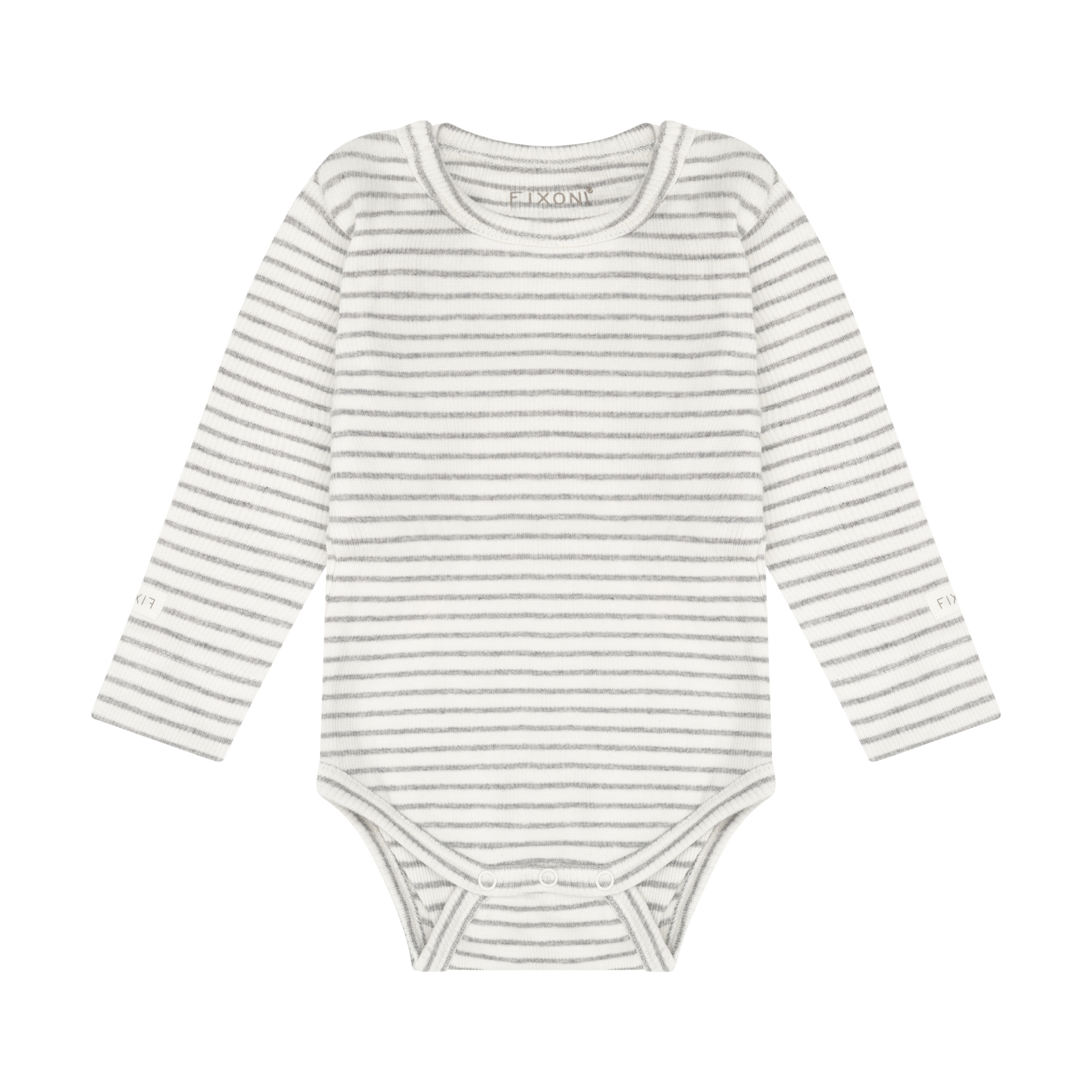 Body LS Rib Flint Gray Melange