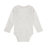 Body LS Rib Flint Gray Melange