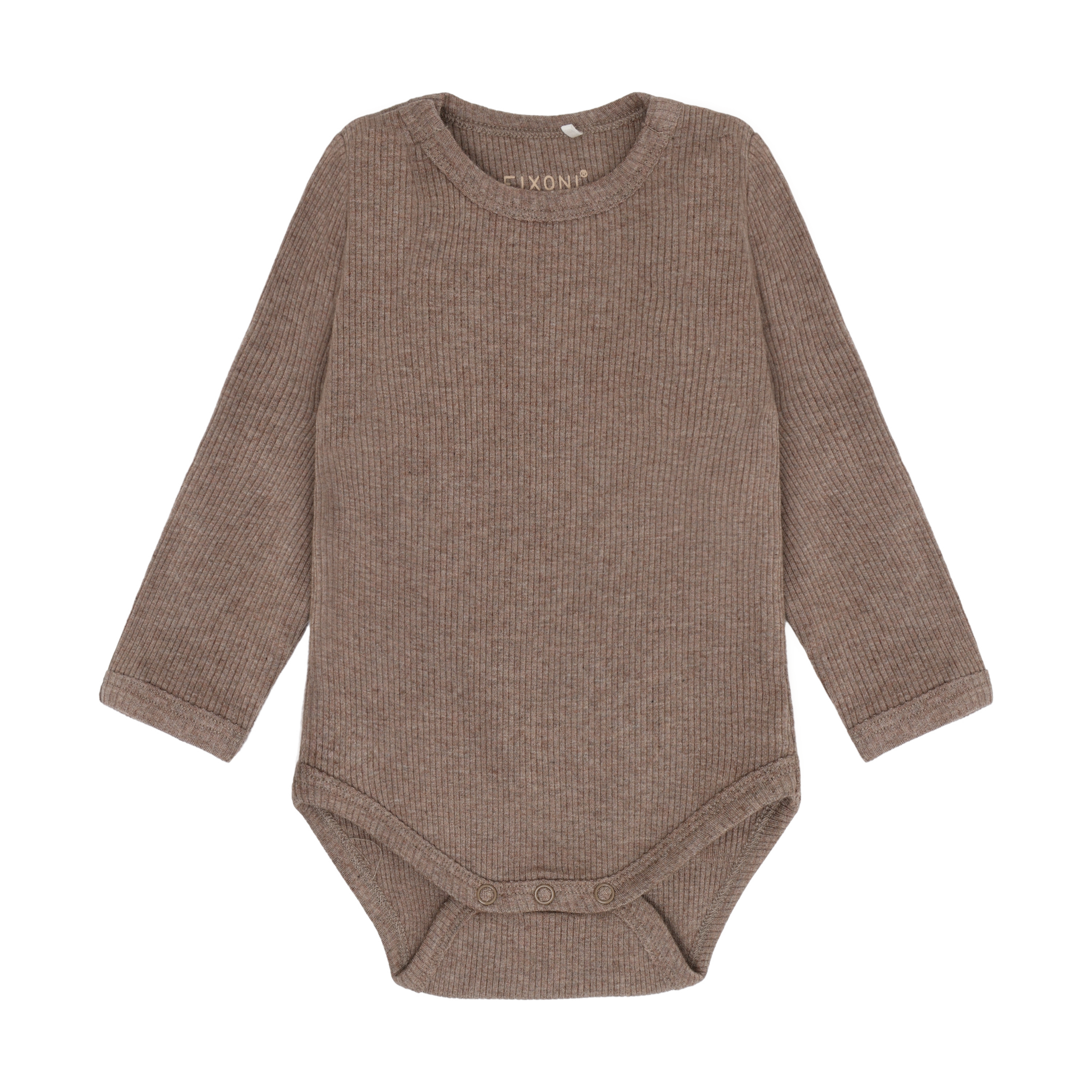 Body LS Melange Rib Mountain Trial Melange