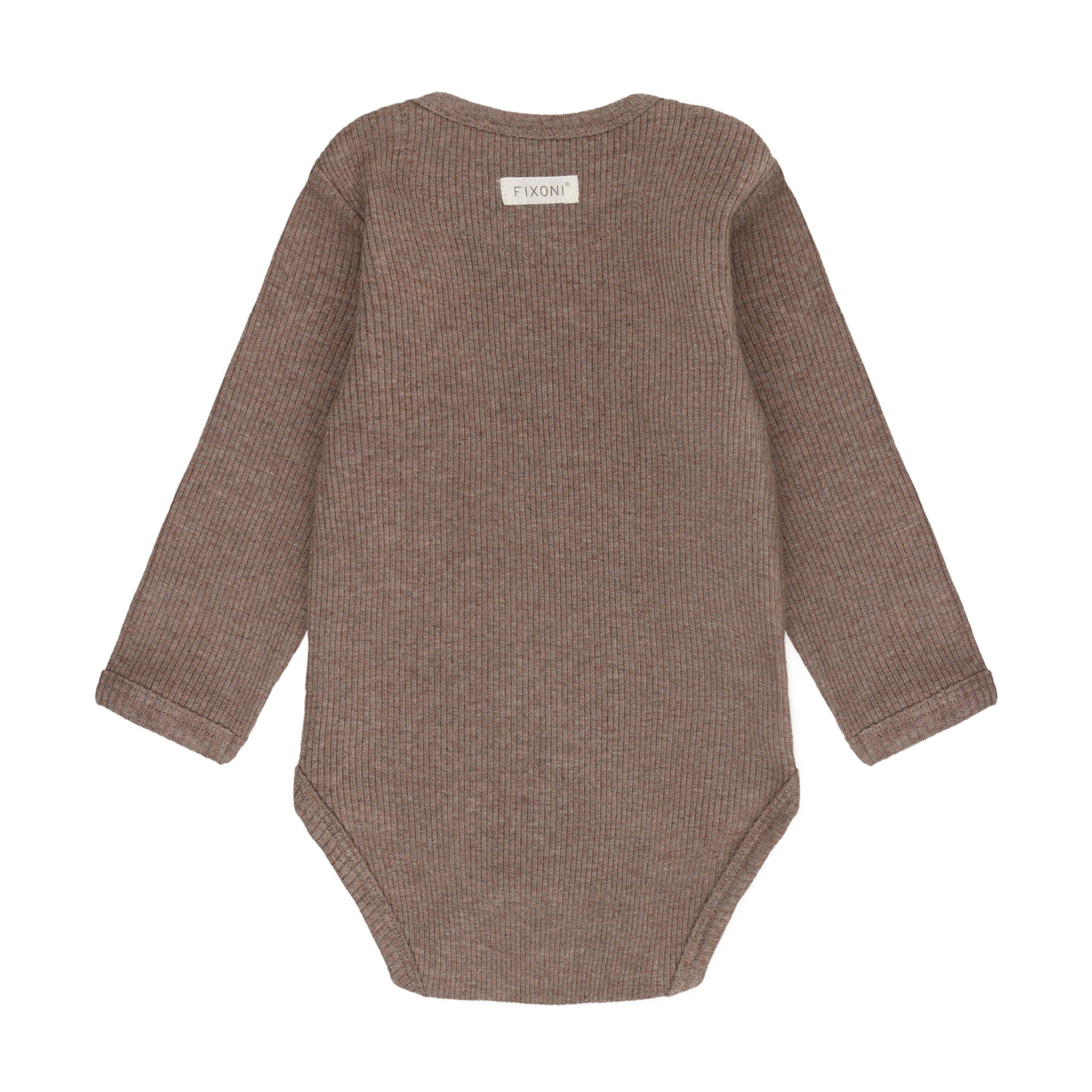 Body LS Melange Rib Mountain Trial Melange