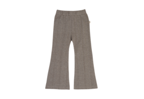 Flared Pants Sandshell Zig Zag (Jacquard)