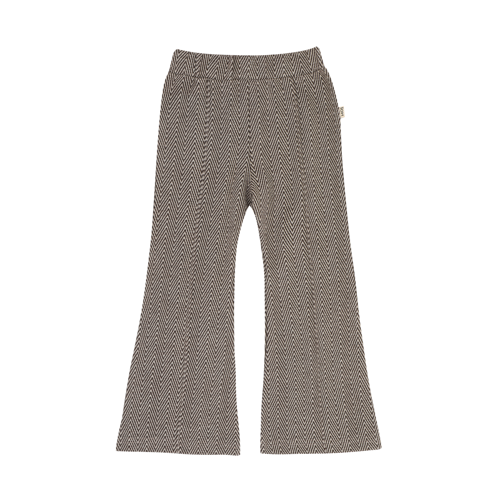 Flared Pants Sandshell Zig Zag (Jacquard)