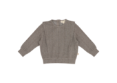 Shoulder Sweater Sandshell Zig Zag (Jacquard)