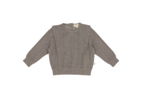 Shoulder Sweater Sandshell Zig Zag (Jacquard)