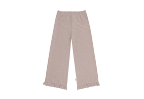 Classic Ruffled Pants Mauve Rose (Lurex)