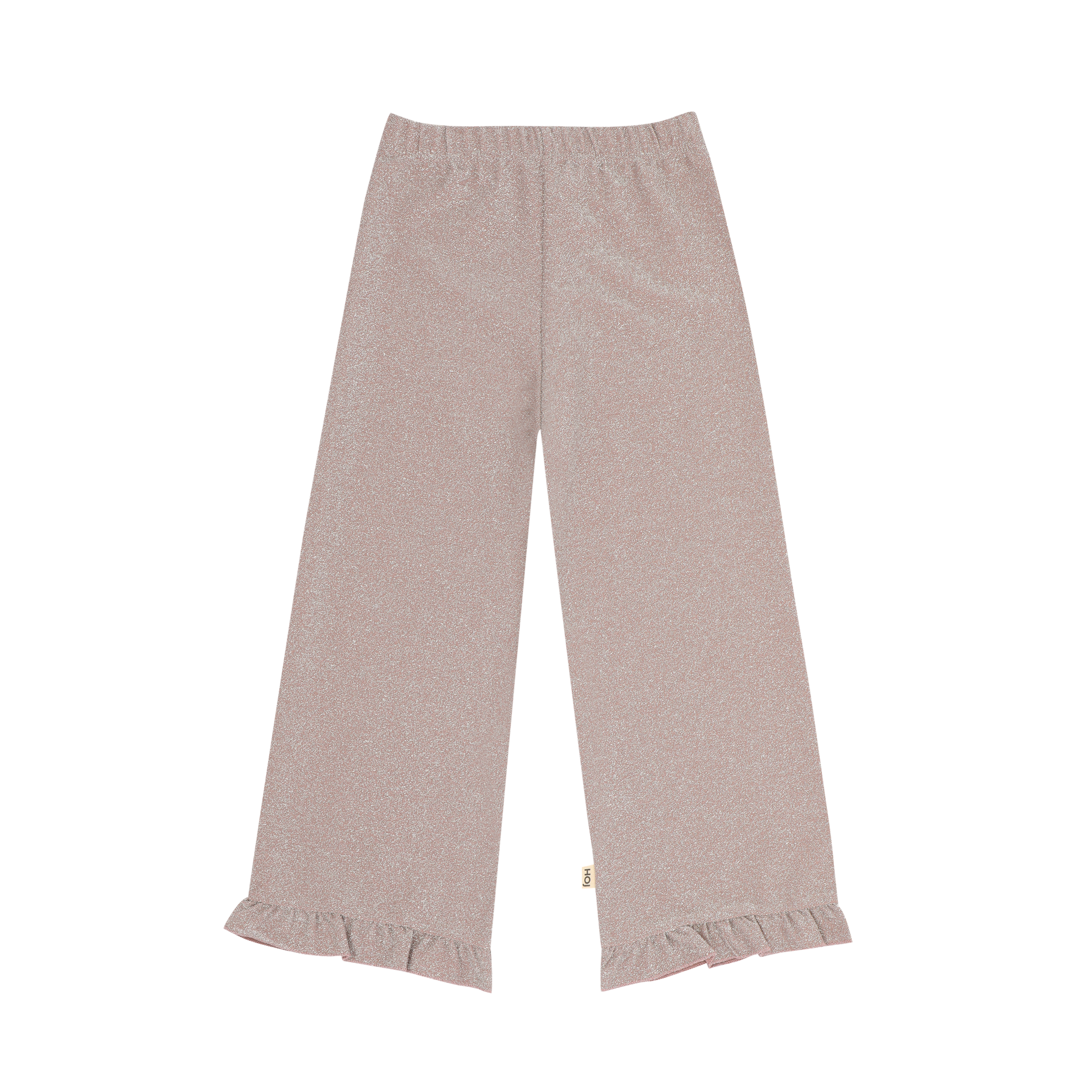 Classic Ruffled Pants Mauve Rose (Lurex)
