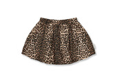 Ballon Skirt | Leopard AOP