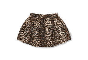 Ballon Skirt | Leopard AOP