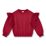 Sweater Ruffles | Garnet