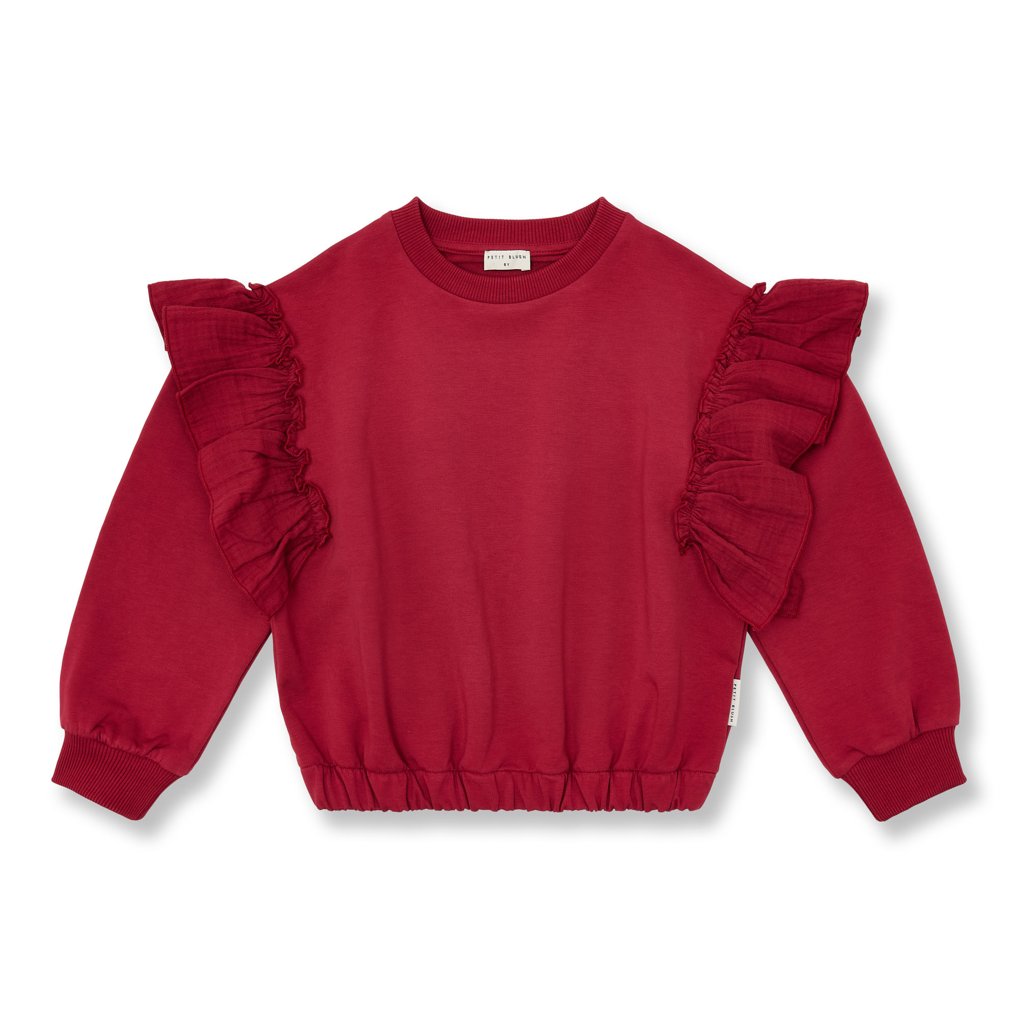 Sweater Ruffles | Garnet