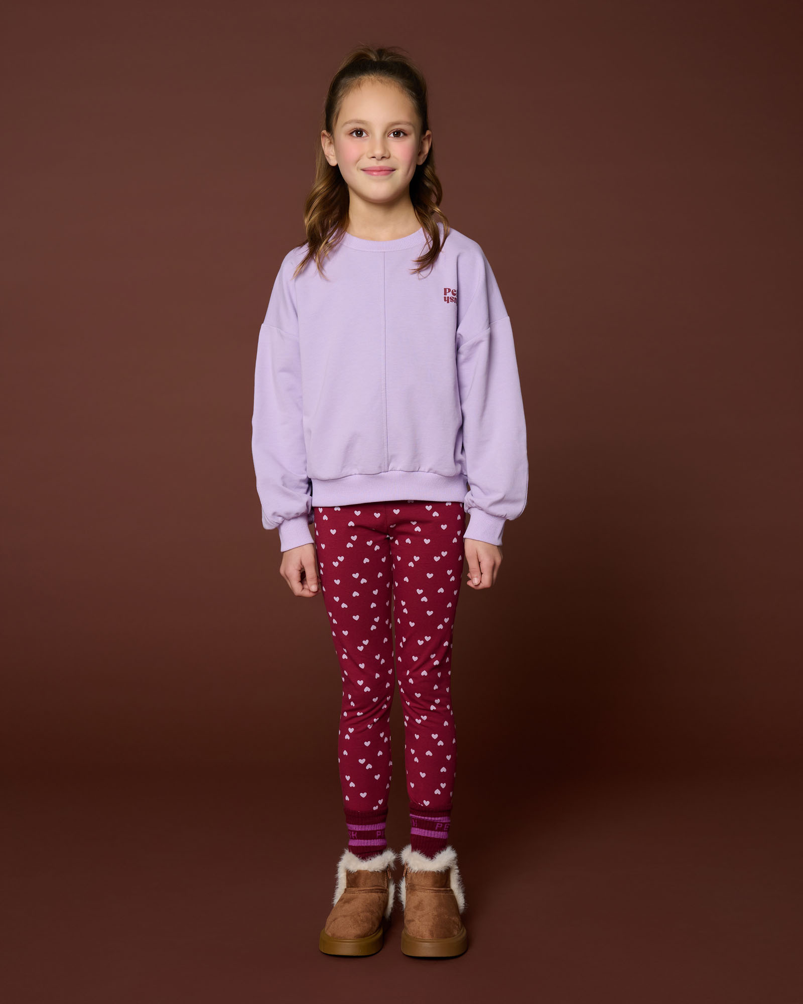 Lola Legging | Hearts AOP