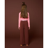 Wide Leg Pants | Brown