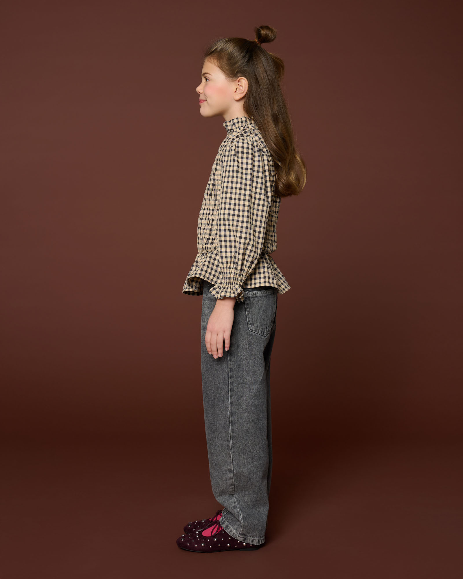 Ballon Fit Jeans | Washed Grey