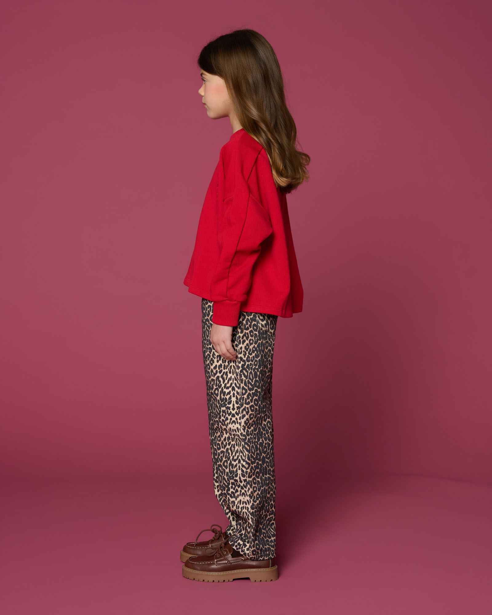 Ballon Fit Jeans | Leopard AOP