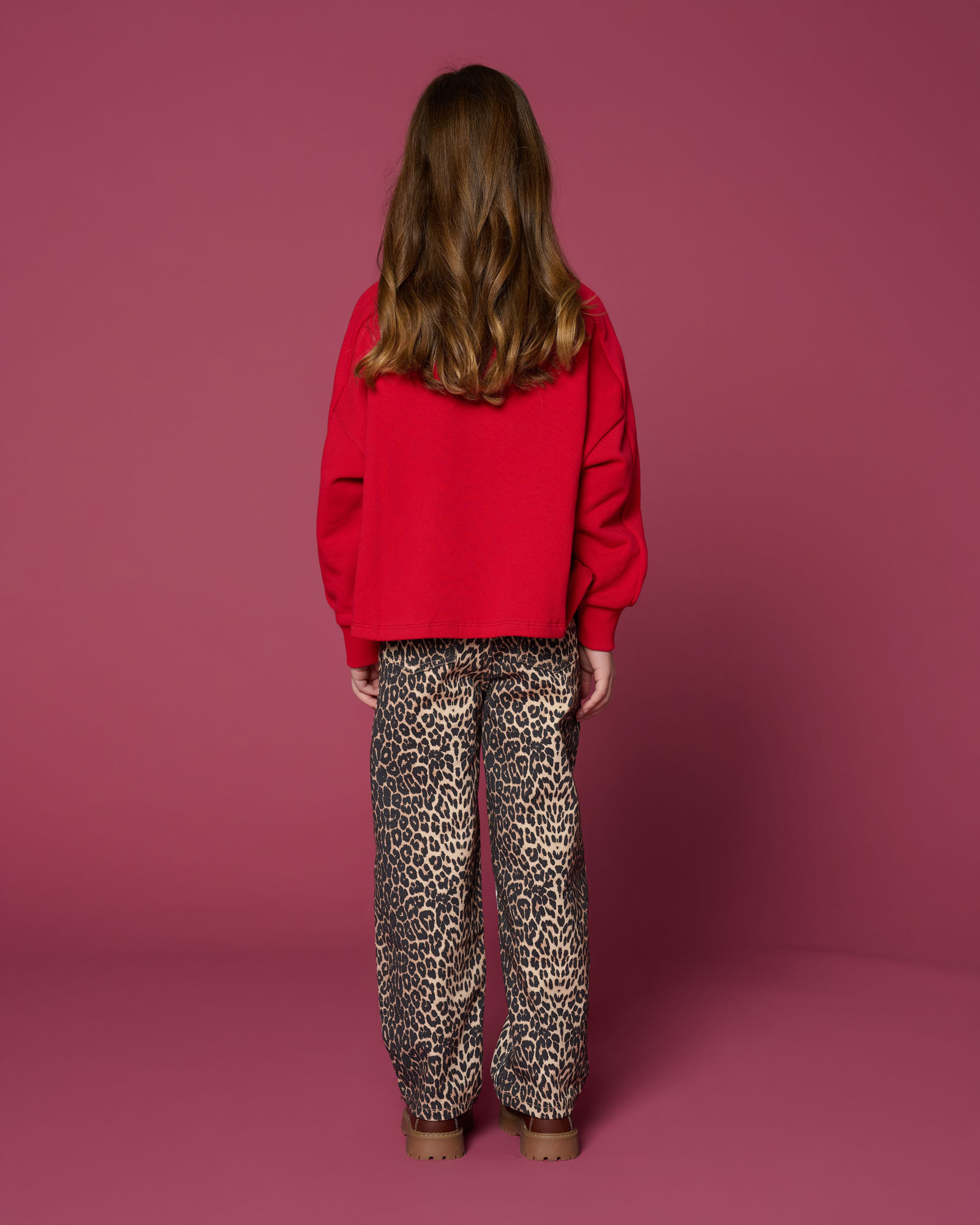 Ballon Fit Jeans | Leopard AOP