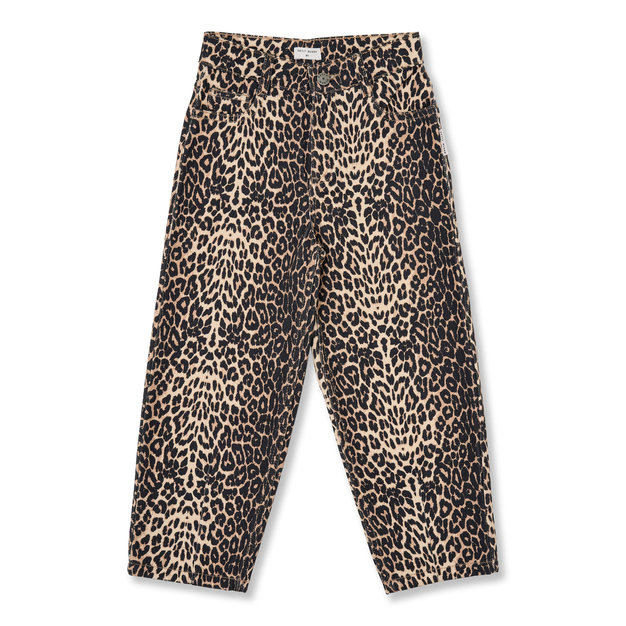 Ballon Fit Jeans | Leopard AOP