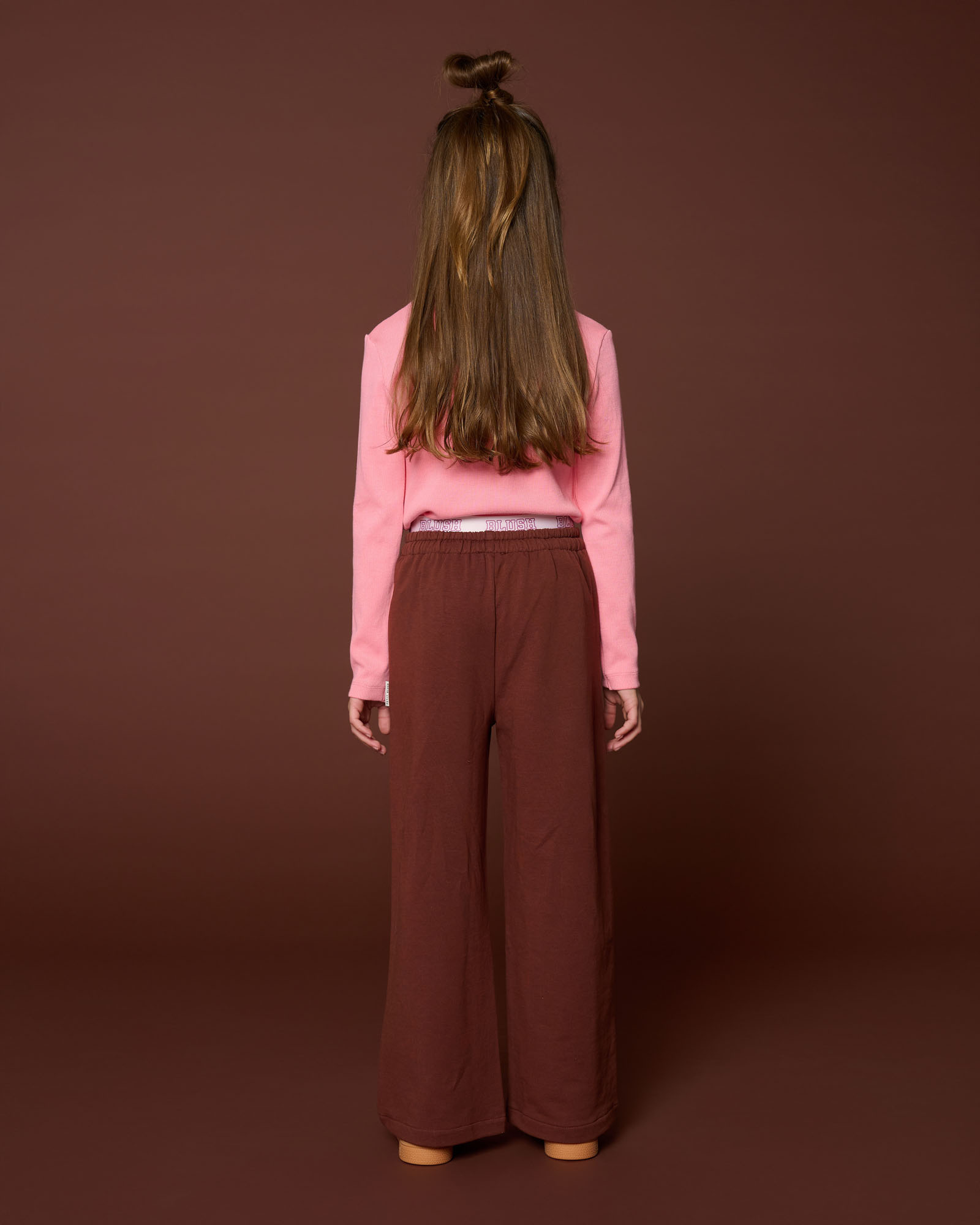 Rib Turtle Neck | Rose