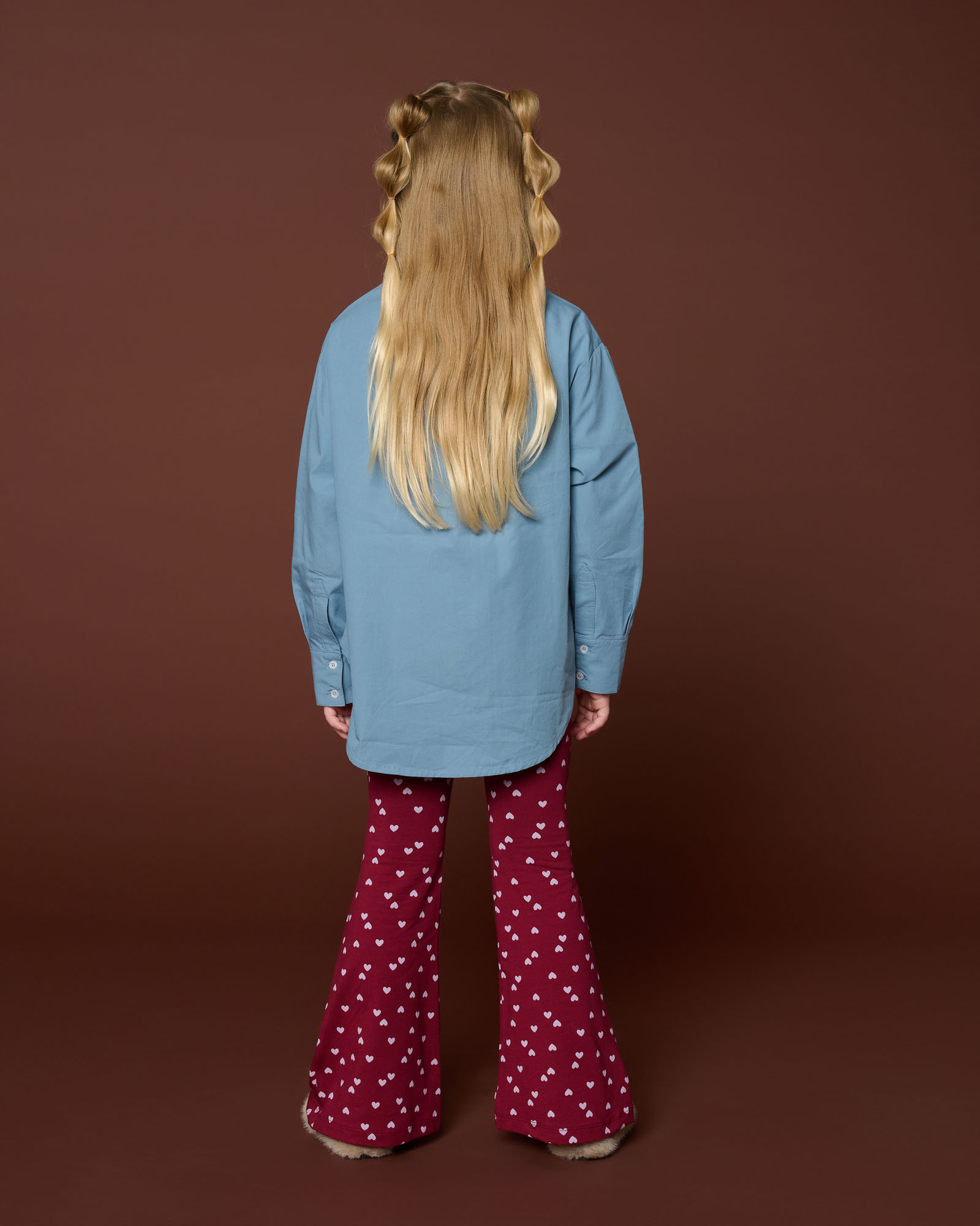 Bowie Flared Pants | Hearts AOP