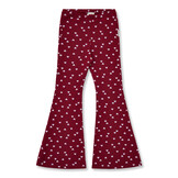 Bowie Flared Pants | Hearts AOP