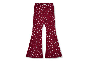 Bowie Flared Pants | Hearts AOP