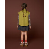 Denim Waistcoat | Khaki