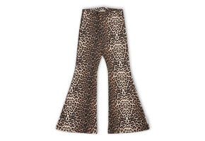 Bowie Flared Pants | Leopard AOP