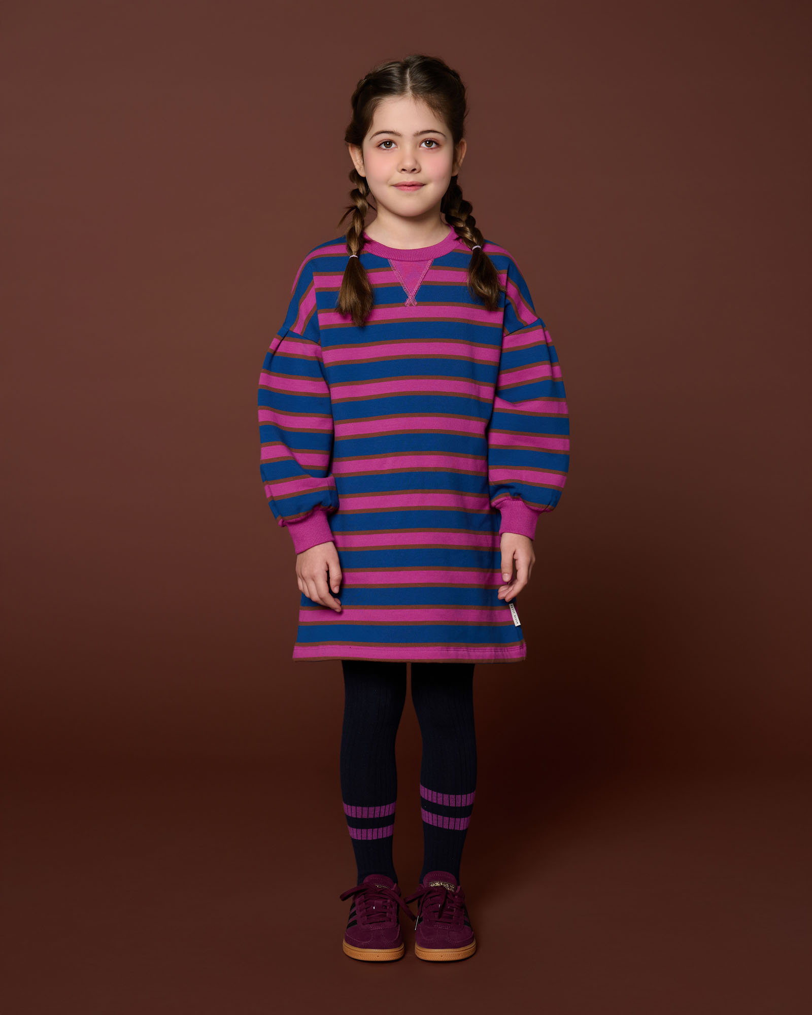 Sweater Dress Bisous | Stripe