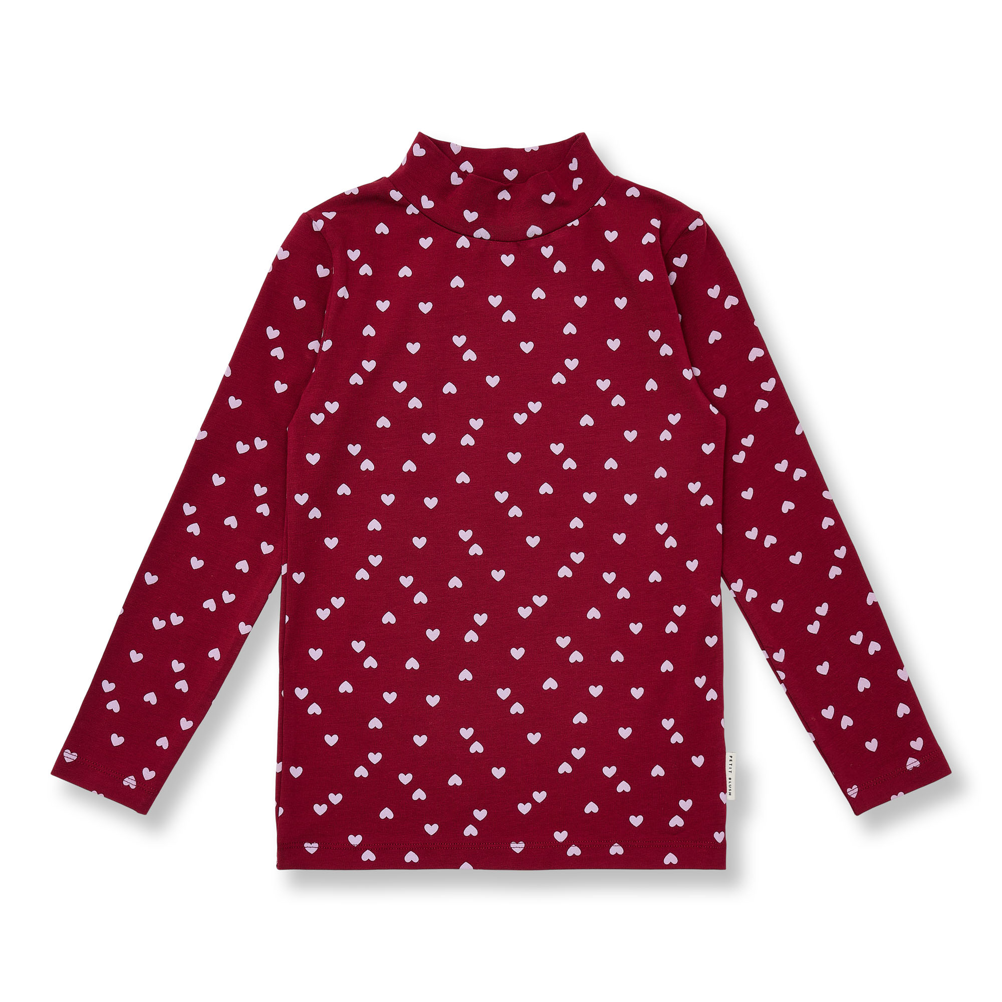 Turtle Neck | Hearts AOP