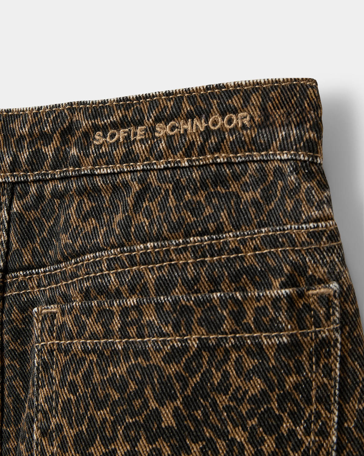 Nelikakb Jeans Leopard
