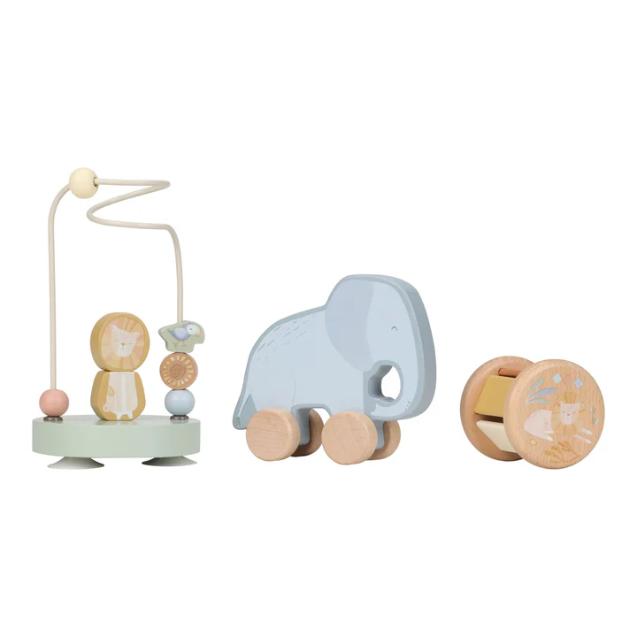 Houten Giftset ­ Safari Friends FSC