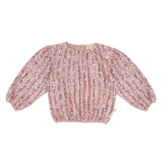Puff Balloon Sequins Jumper Rose Mauve