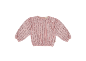 Puff Balloon Sequins Jumper Rose Mauve