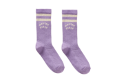 Socks master piece purple Crayon cloud