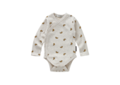 Rib romper croissant Ivory melee