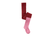 Tights colourblock red Garnet