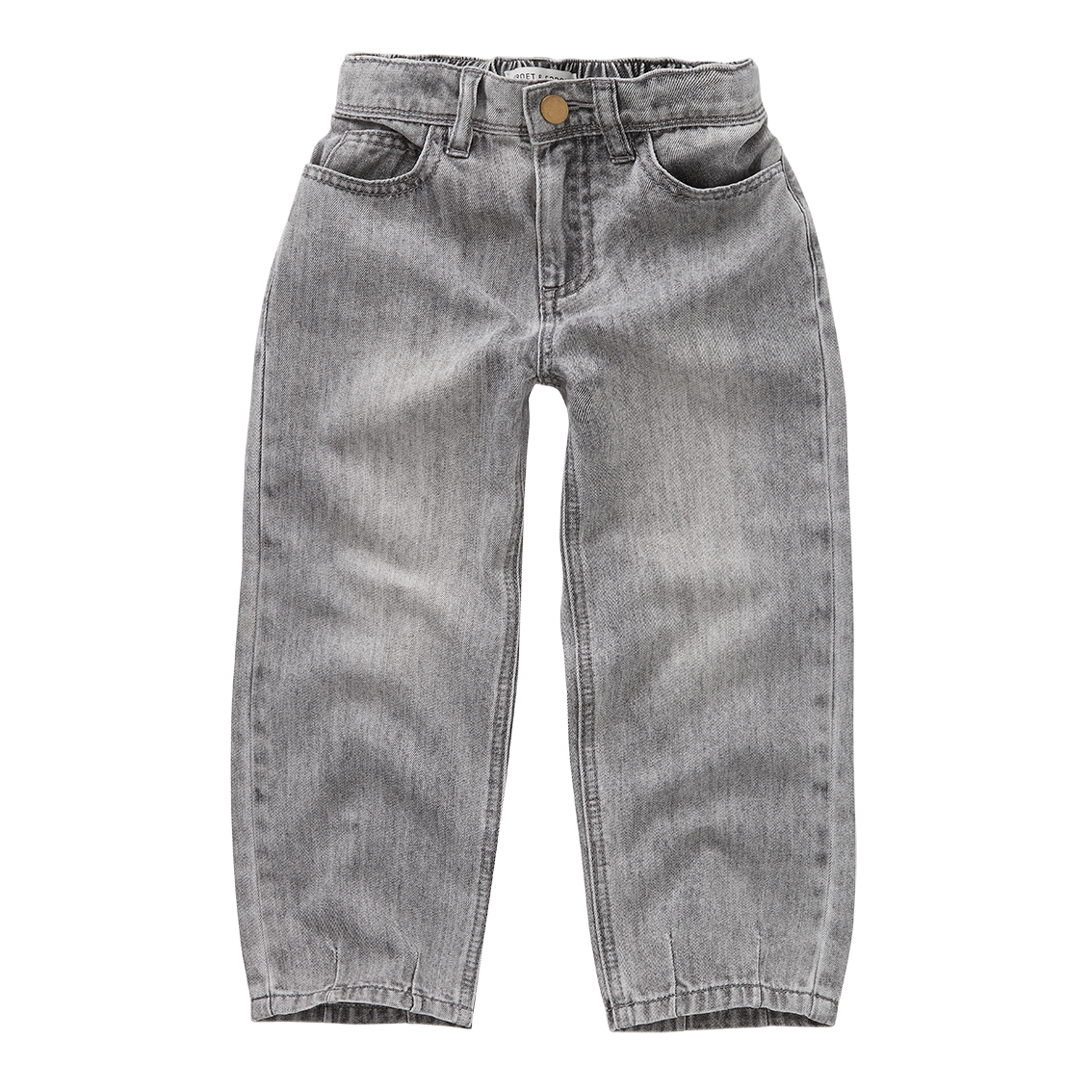 Loose Denim Pants Grey Denim