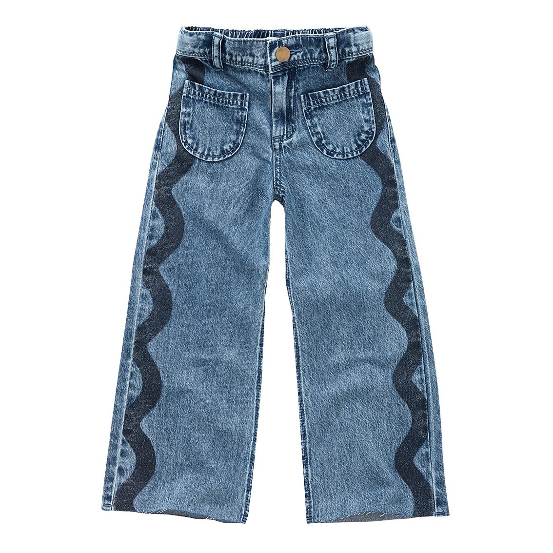 Girls straight denim Blue denim