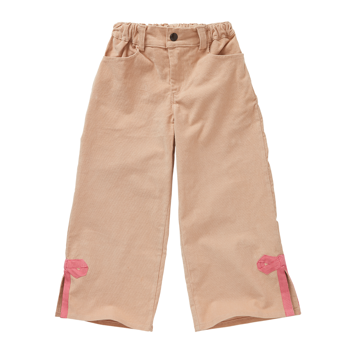 Corduroy Girls Straight Pants  Vanilla