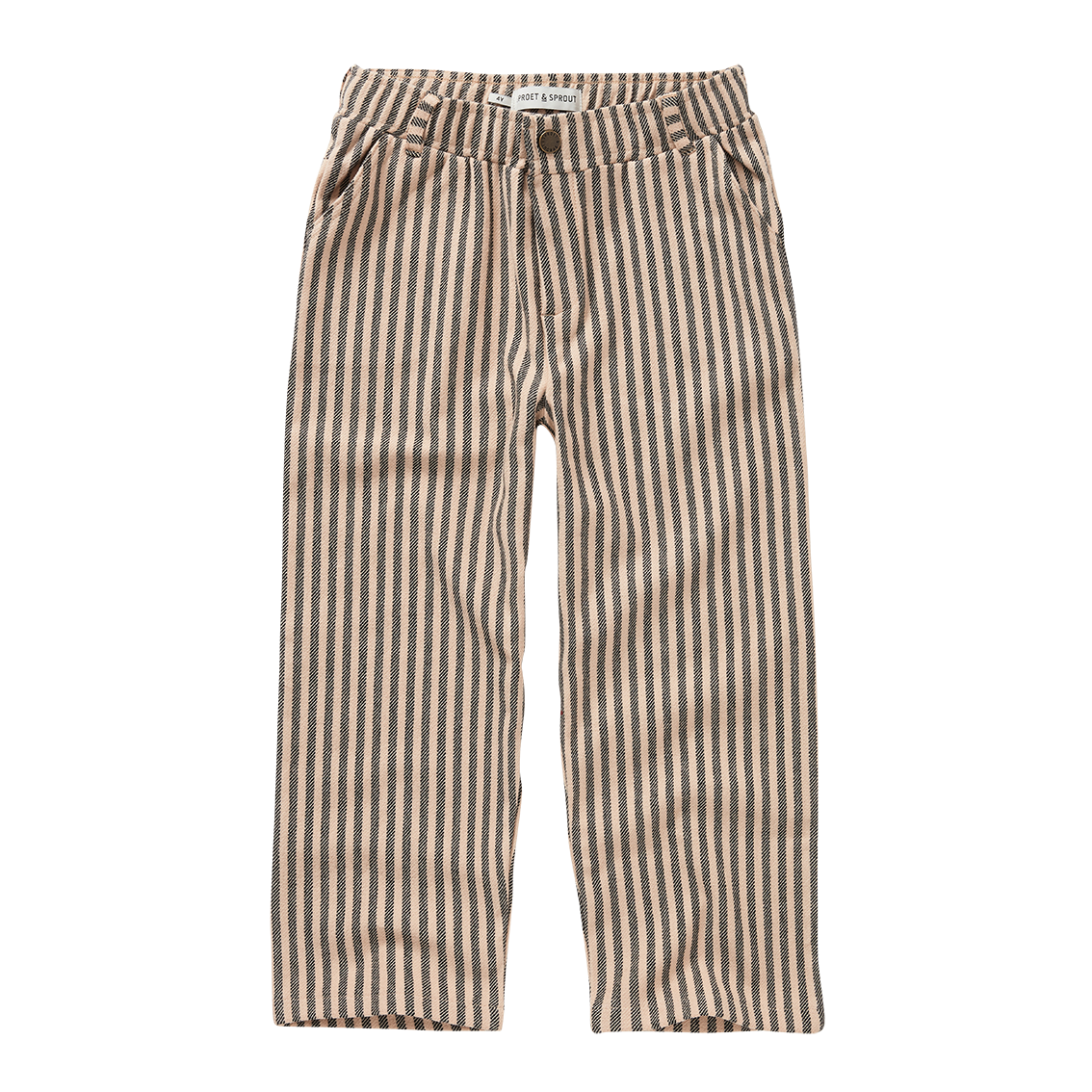 Chino Pants Jersey Stripe Vanilla