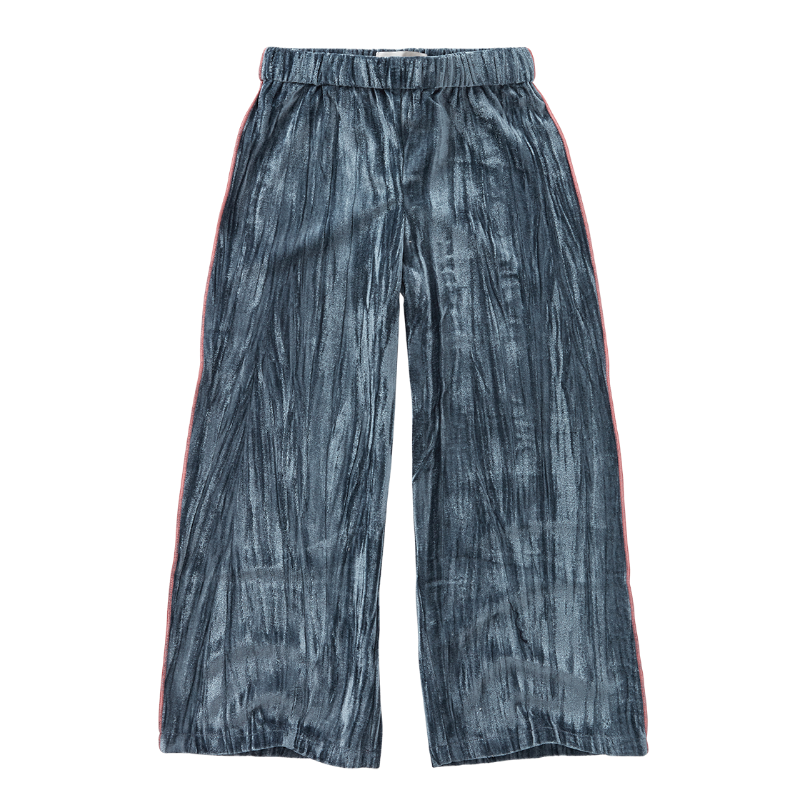 Loose velvet pants Ink splash