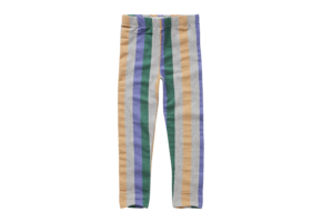 Winter Legging Multi Colour Stripe Grey Melee