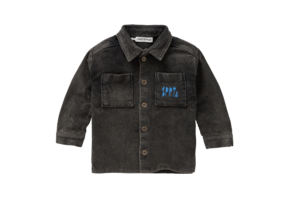 Corduroy Shirt Jacket  Washed Black