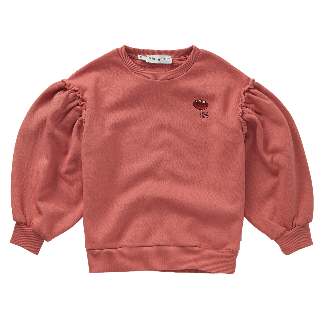 Sweatshirt Girls Puff Sleeves  Palette