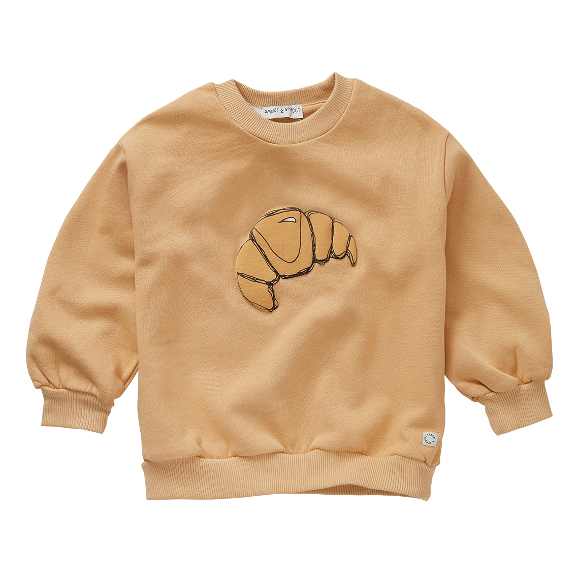 Sweatshirt Croissant Sand