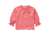 T-shirt girls ls Croissant  Bloom