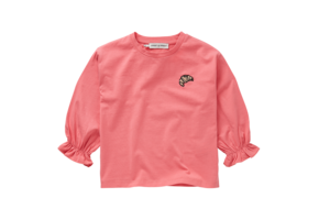 T-shirt girls ls Croissant  Bloom