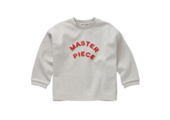 Sweatshirt Boxy ls Master Piece Light Grey Melee